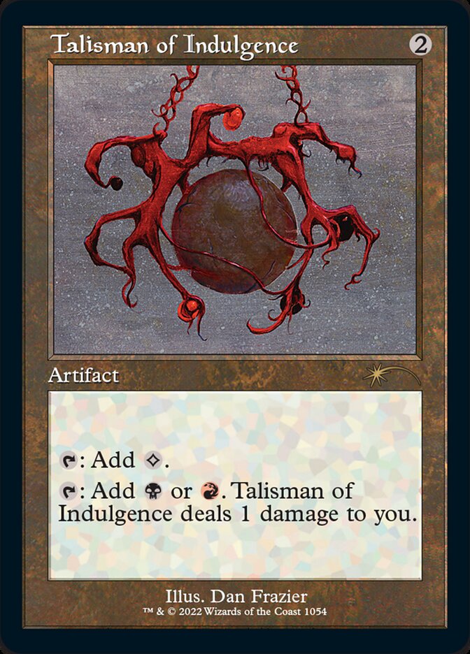 Talisman of Indulgence (Retro Frame) [Secret Lair Drop Series] | Exor Games Bridgewater
