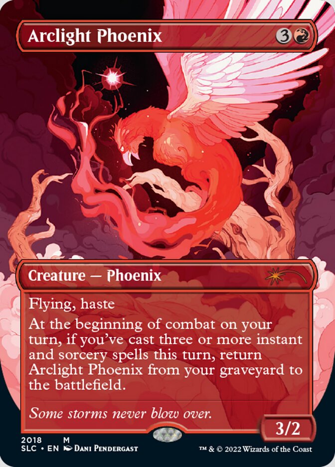 Arclight Phoenix (Borderless) [Secret Lair Countdown Kit] | Exor Games Bridgewater