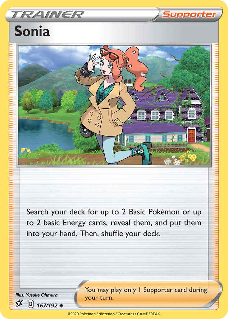 Sonia (167/192) [Sword & Shield: Rebel Clash] | Exor Games Bridgewater