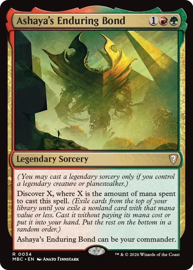 Ashaya's Enduring Bond [Mystery Booster: Commander Edition] | Exor Games Bridgewater