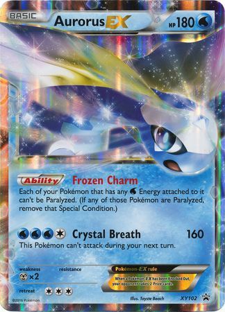 Aurorus EX (XY102) (Jumbo Card) [XY: Black Star Promos] | Exor Games Bridgewater