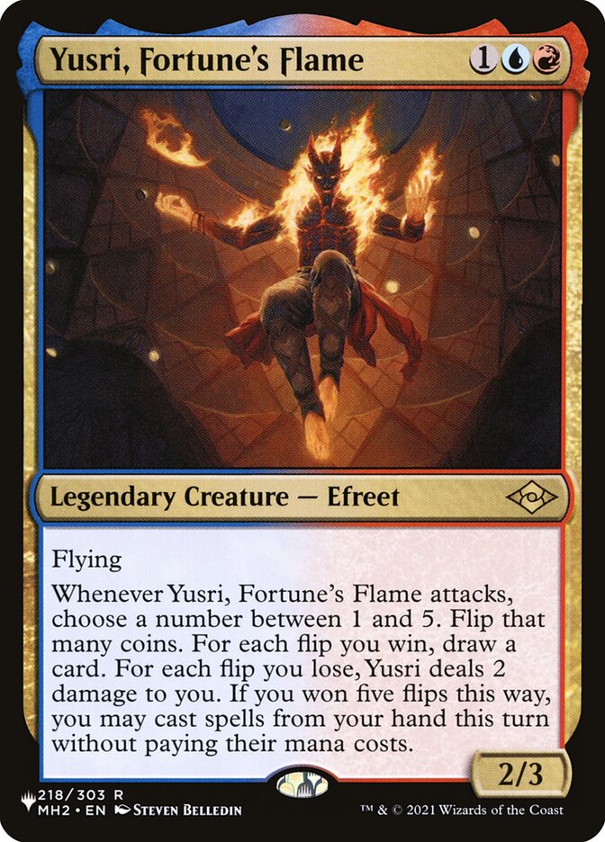 Yusri, Fortune's Flame [Secret Lair: Heads I Win, Tails You Lose] | Exor Games Bridgewater