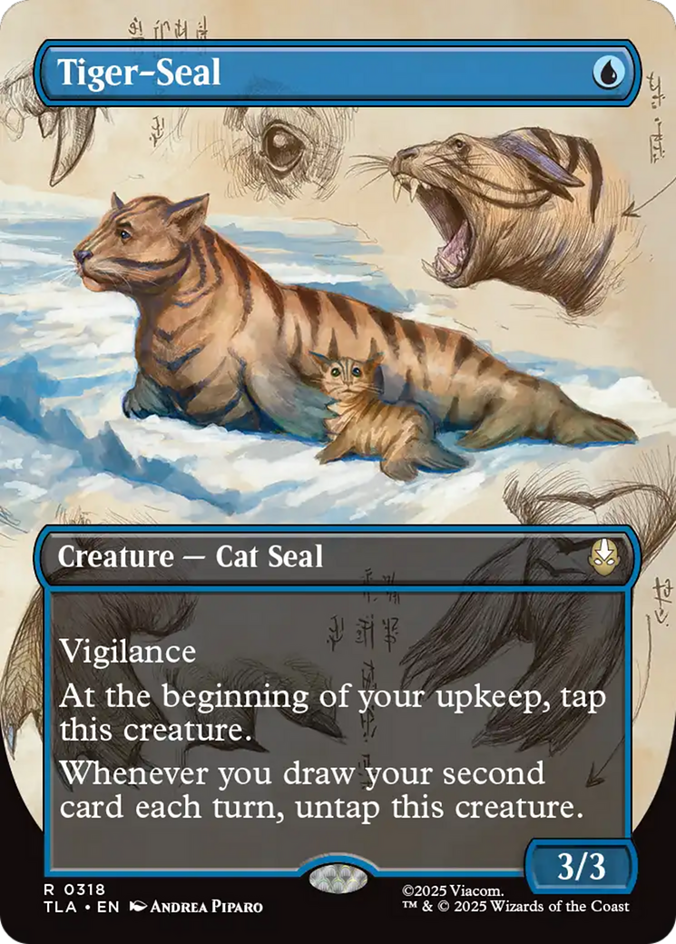 Tiger-Seal (Borderless) [Avatar: The Last Airbender] | Exor Games Bridgewater