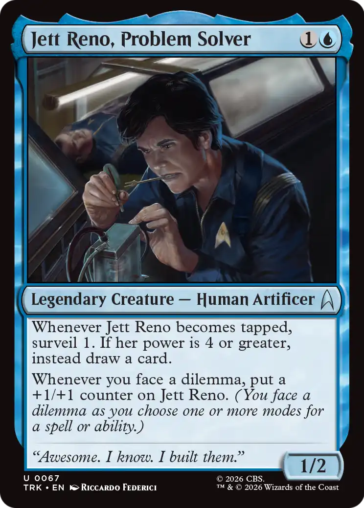 Jett Reno, Problem Solver [Star Trek] | Exor Games Bridgewater