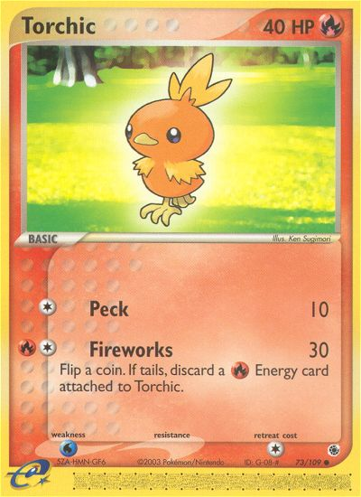 Torchic (73/109) [EX: Ruby & Sapphire] | Exor Games Bridgewater