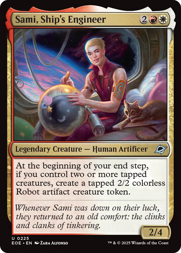 Sami, Ship's Engineer [Edge of Eternities] | Exor Games Bridgewater