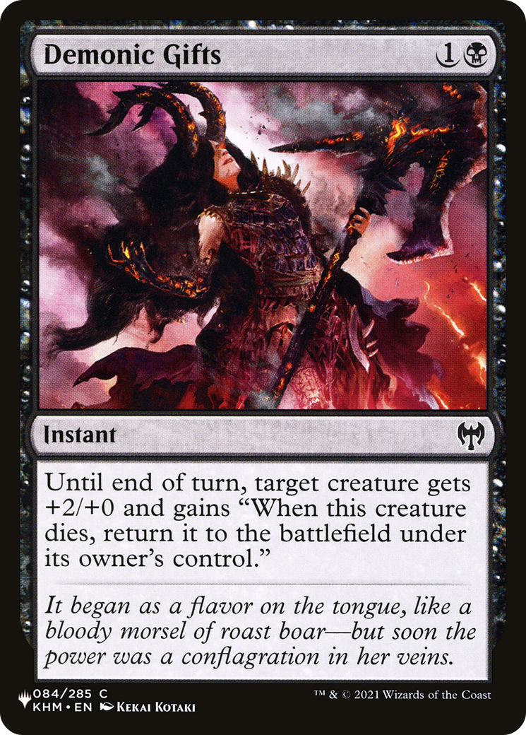 Demonic Gifts [The List] | Exor Games Bridgewater