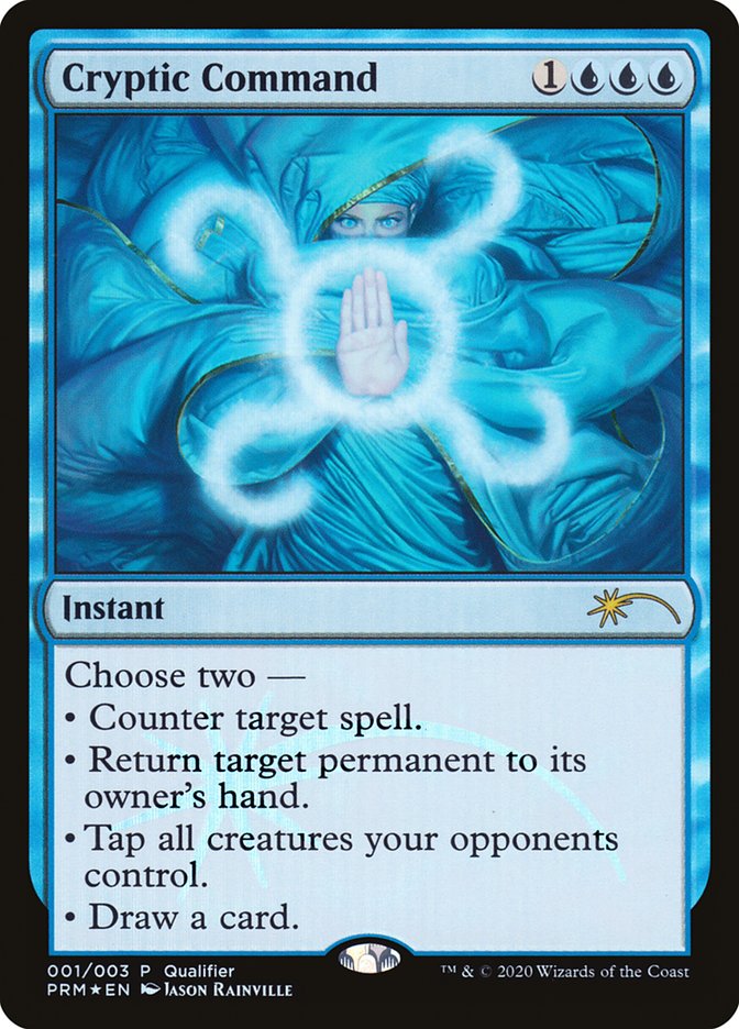 Cryptic Command (Qualifier) [Pro Tour Promos] | Exor Games Bridgewater