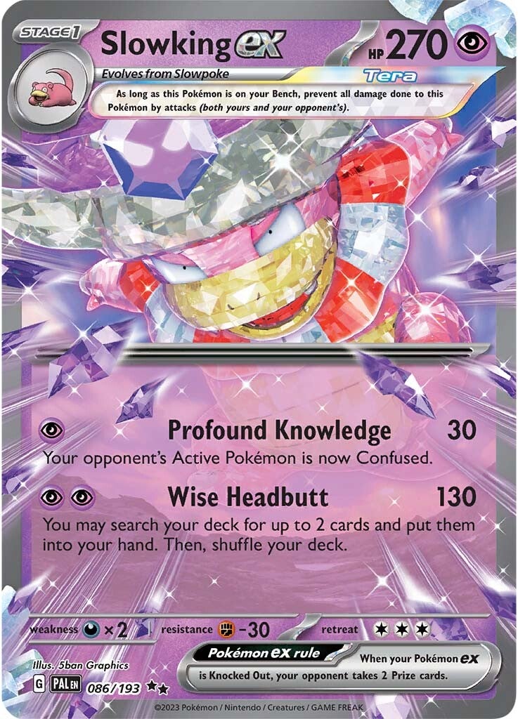 Slowking ex (086/193) [Scarlet & Violet: Paldea Evolved] | Exor Games Bridgewater