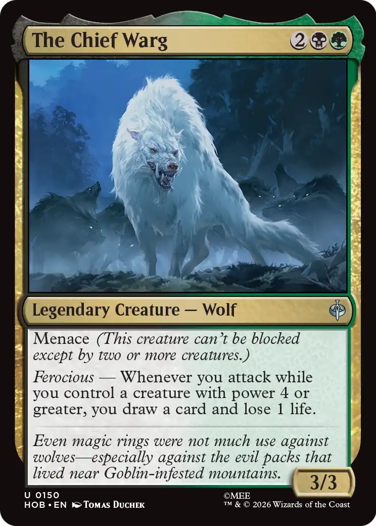 The Chief Warg [The Hobbit] | Exor Games Bridgewater