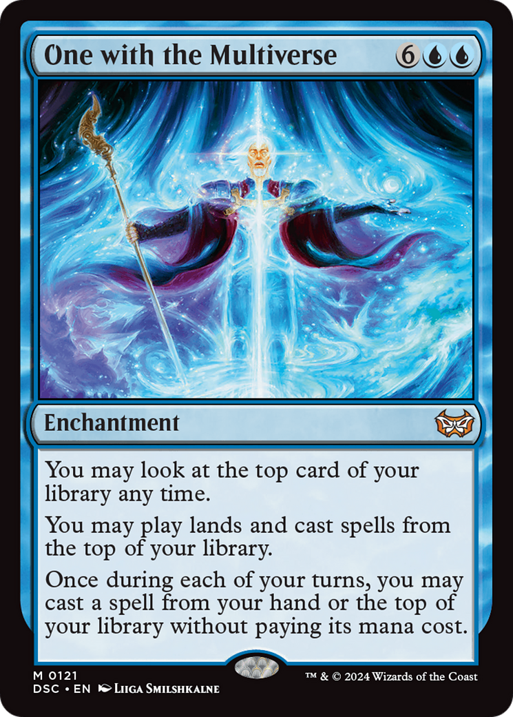 One with the Multiverse [Duskmourn: House of Horror Commander] | Exor Games Bridgewater