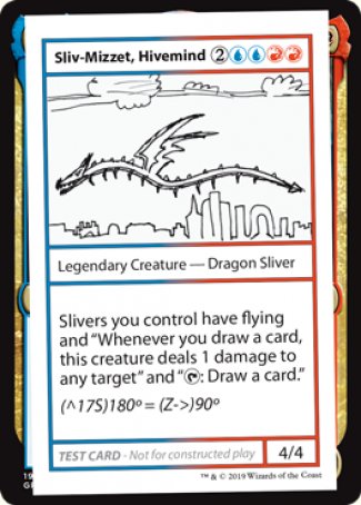 Sliv-Mizzet, Hivemind (2021 Edition) [Mystery Booster Playtest Cards] | Exor Games Bridgewater