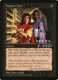 Vampiric Tutor (Oversized) [Oversize Cards] | Exor Games Bridgewater