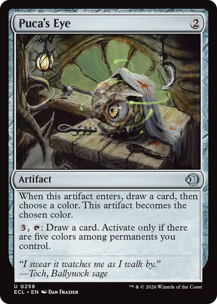 Puca's Eye [Lorwyn Eclipsed] | Exor Games Bridgewater