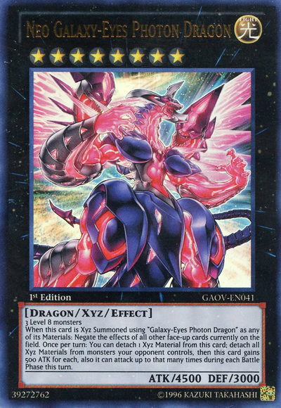 Neo Galaxy-Eyes Photon Dragon [GAOV-EN041] Ultra Rare | Exor Games Bridgewater