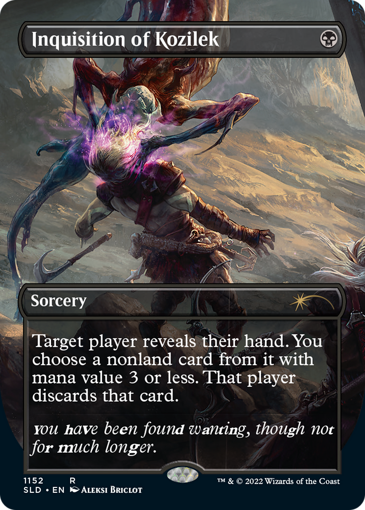 Inquisition of Kozilek (Borderless) [Secret Lair Drop Series] | Exor Games Bridgewater