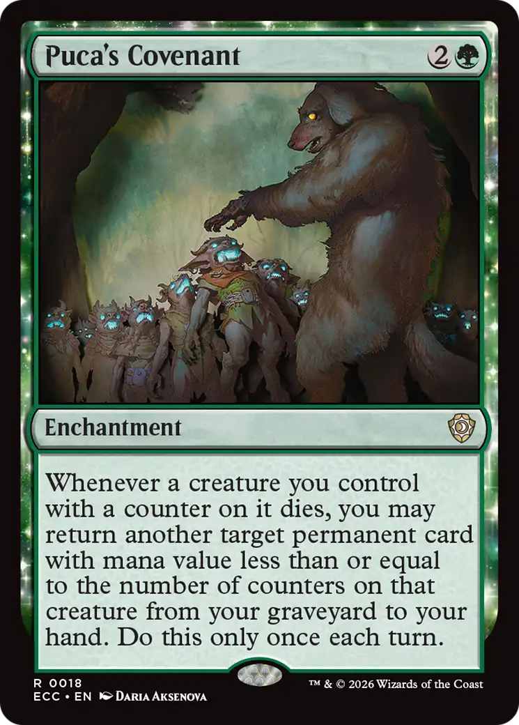Puca's Covenant [Lorwyn Eclipsed Commander] | Exor Games Bridgewater