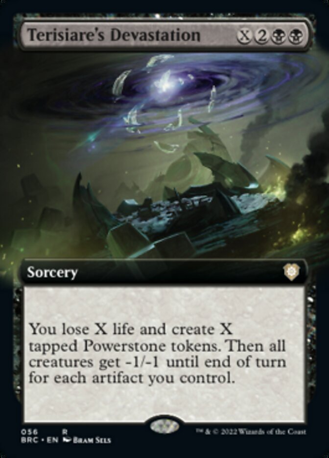 Terisiare's Devastation (Extended Art) [The Brothers' War Commander] | Exor Games Bridgewater