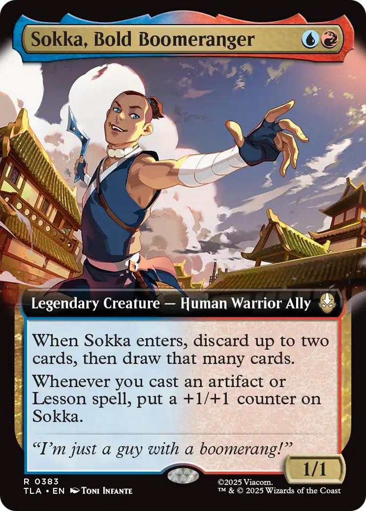 Sokka, Bold Boomeranger (Extended Art) [Avatar: The Last Airbender] | Exor Games Bridgewater