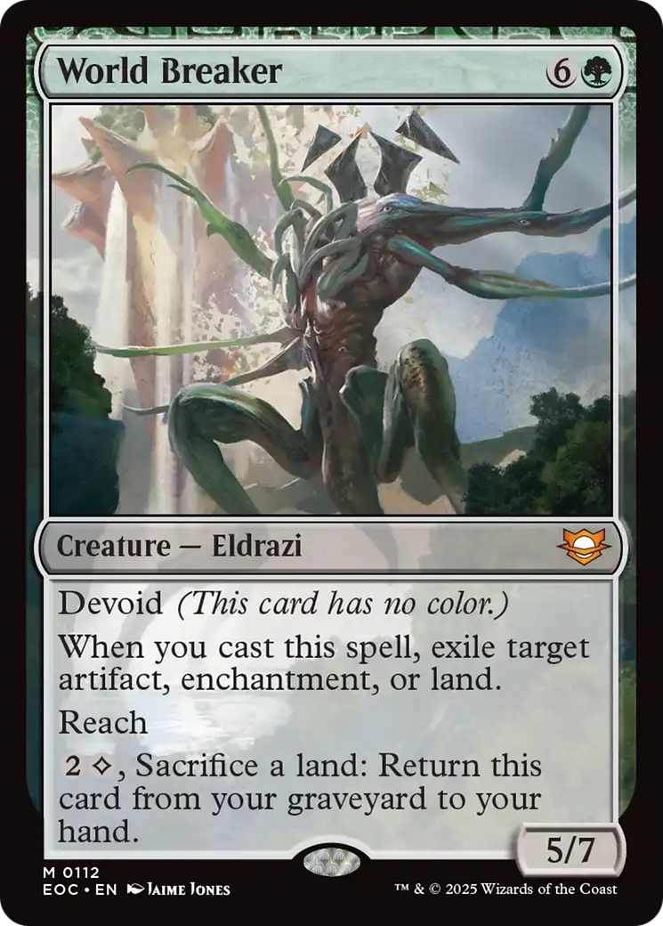 World Breaker [Edge of Eternities Commander] | Exor Games Bridgewater