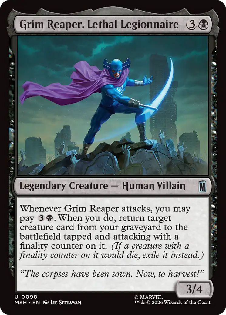 Grim Reaper, Lethal Legionnaire [Marvel Super Heroes] | Exor Games Bridgewater
