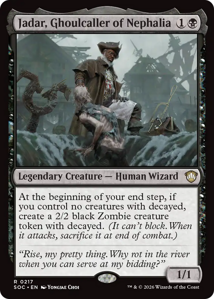 Jadar, Ghoulcaller of Nephalia [Secrets of Strixhaven Commander] | Exor Games Bridgewater
