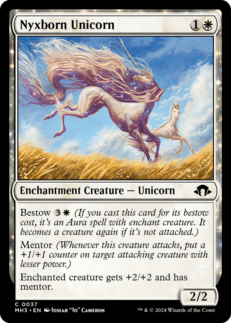 Nyxborn Unicorn [Modern Horizons 3] | Exor Games Bridgewater