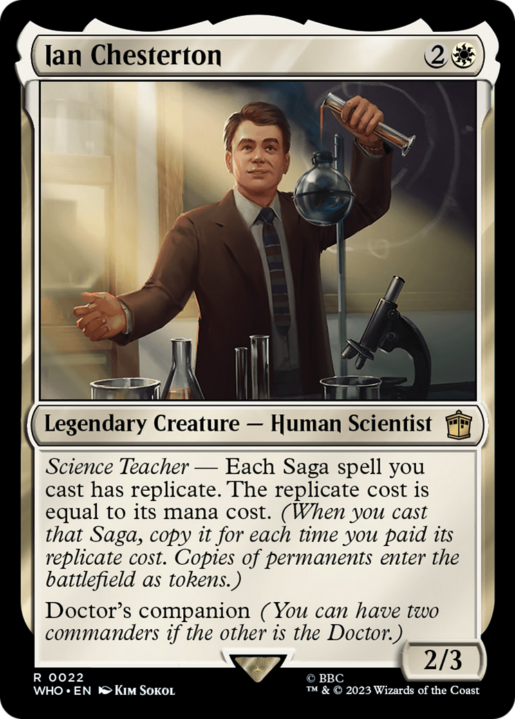 Ian Chesterton [Doctor Who] | Exor Games Bridgewater