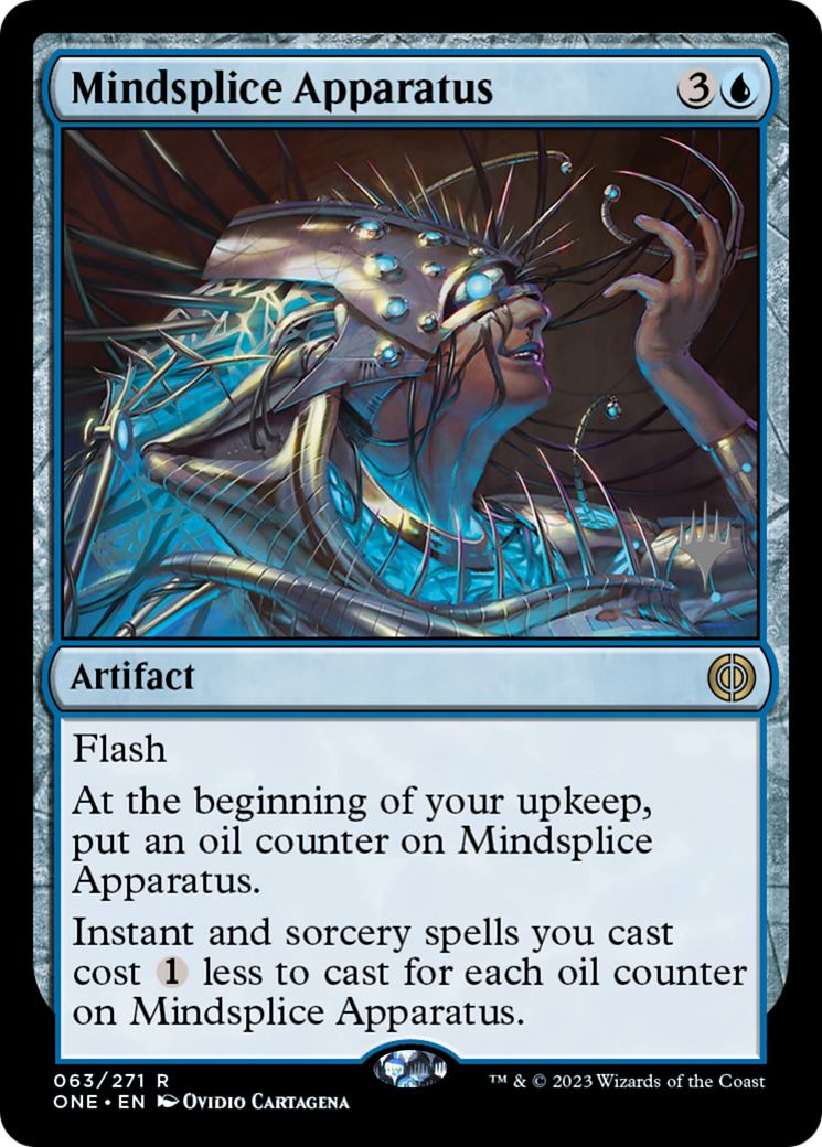 Mindsplice Apparatus (Promo Pack) [Phyrexia: All Will Be One Promos] | Exor Games Bridgewater