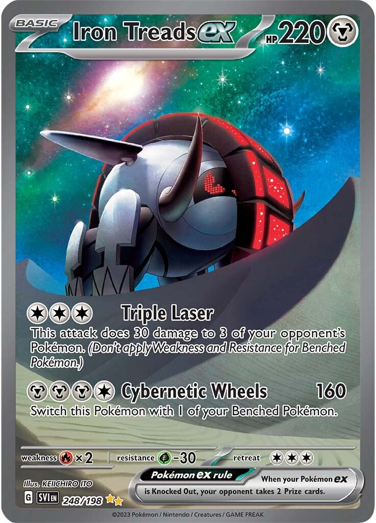 Iron Treads ex (248/198) [Scarlet & Violet: Base Set] | Exor Games Bridgewater