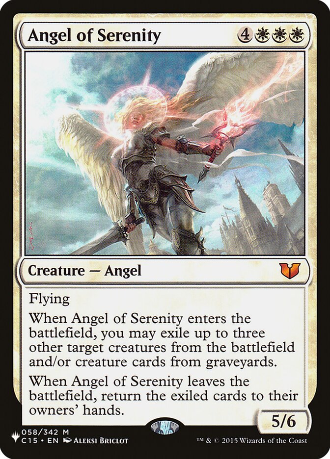 Angel of Serenity [The List] | Exor Games Bridgewater