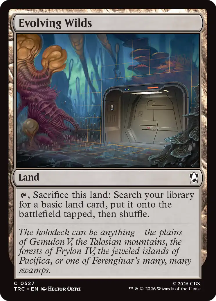 Evolving Wilds (Surge Foil) [Star Trek Commander] | Exor Games Bridgewater