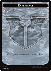 Experience // Treasure Double-Sided Token [Tarkir: Dragonstorm Commander Tokens] | Exor Games Bridgewater