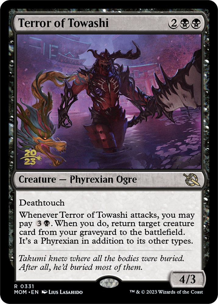 Terror of Towashi [March of the Machine Prerelease Promos] | Exor Games Bridgewater