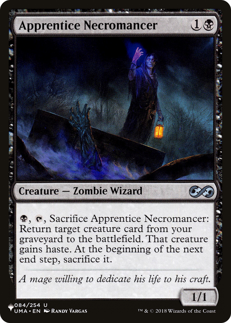 Apprentice Necromancer [The List Reprints] | Exor Games Bridgewater