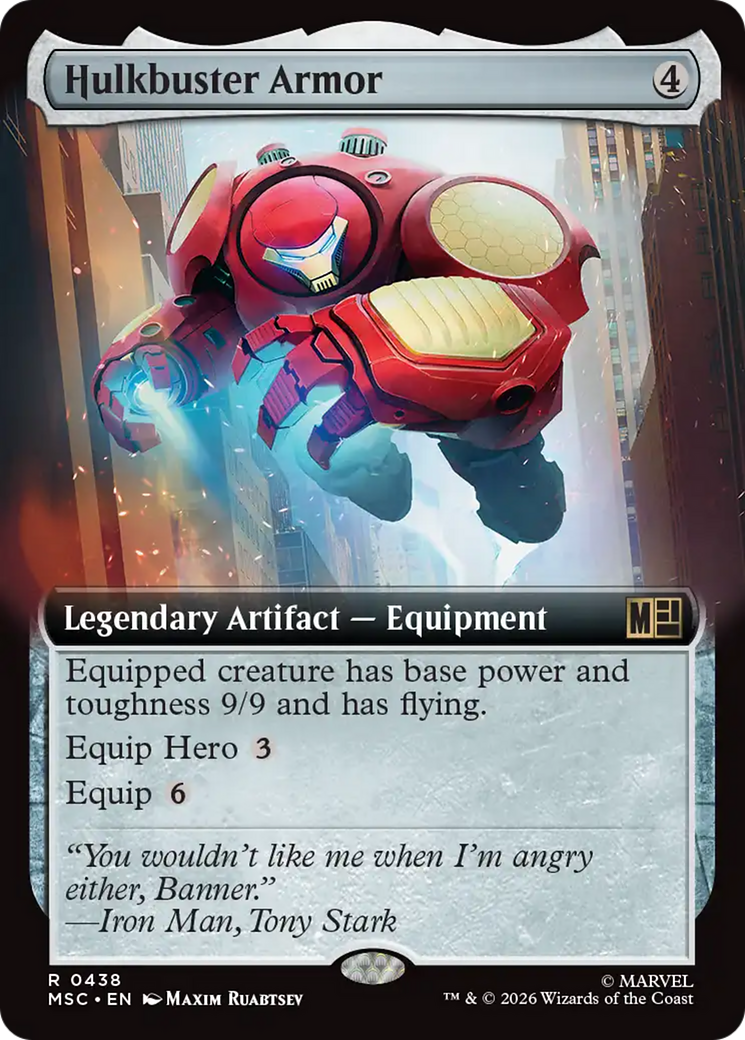 Hulkbuster Armor (Extended Art) [Marvel Super Heroes Commander] | Exor Games Bridgewater
