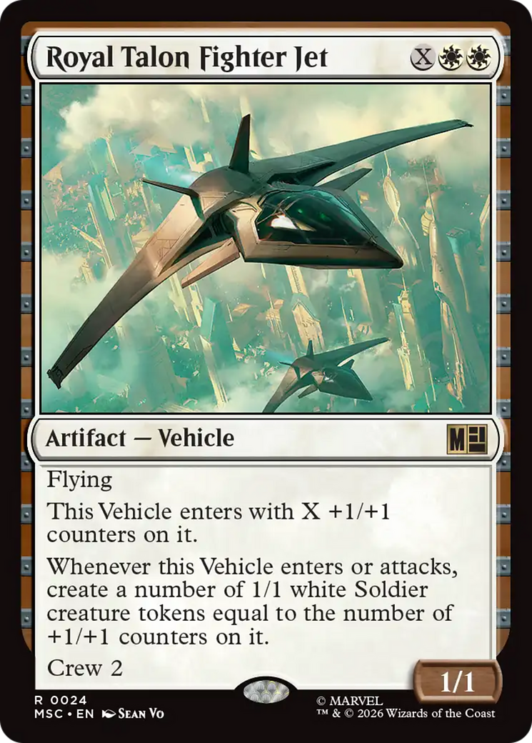 Royal Talon Fighter Jet (Surge Foil) [Marvel Super Heroes Commander] | Exor Games Bridgewater