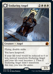 Enduring Angel // Angelic Enforcer [Innistrad: Midnight Hunt] | Exor Games Bridgewater