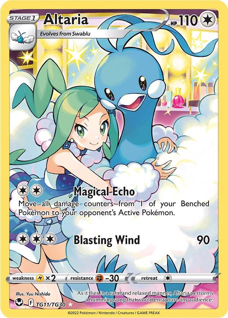 Altaria (TG11/TG30) [Sword & Shield: Silver Tempest] | Exor Games Bridgewater