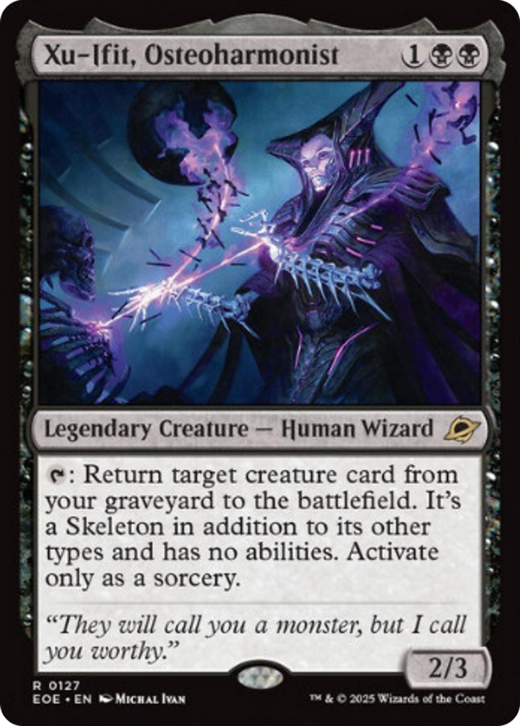 Xu-Ifit, Osteoharmonist [Edge of Eternities] | Exor Games Bridgewater