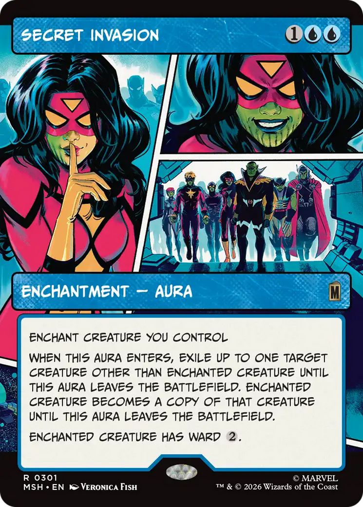 Secret Invasion (Borderless) [Marvel Super Heroes] | Exor Games Bridgewater