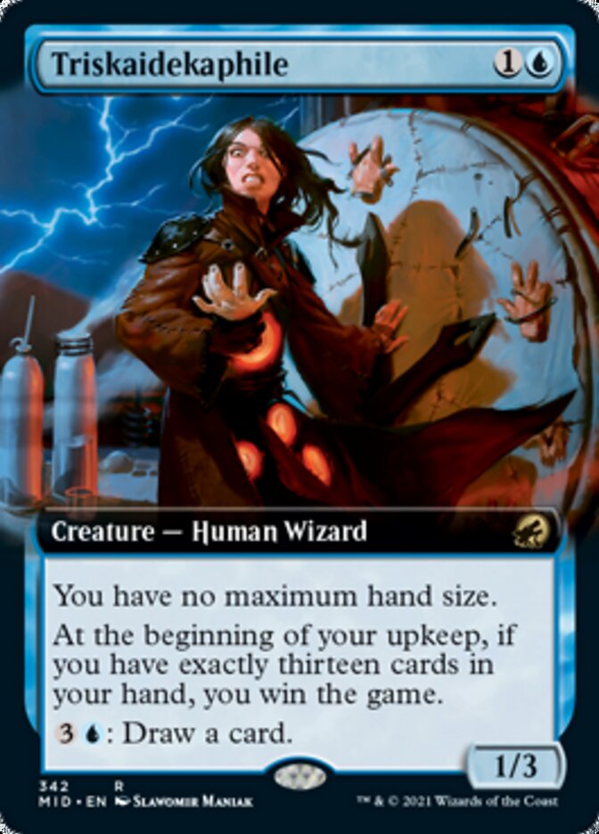 Triskaidekaphile (Extended Art) [Innistrad: Midnight Hunt] | Exor Games Bridgewater