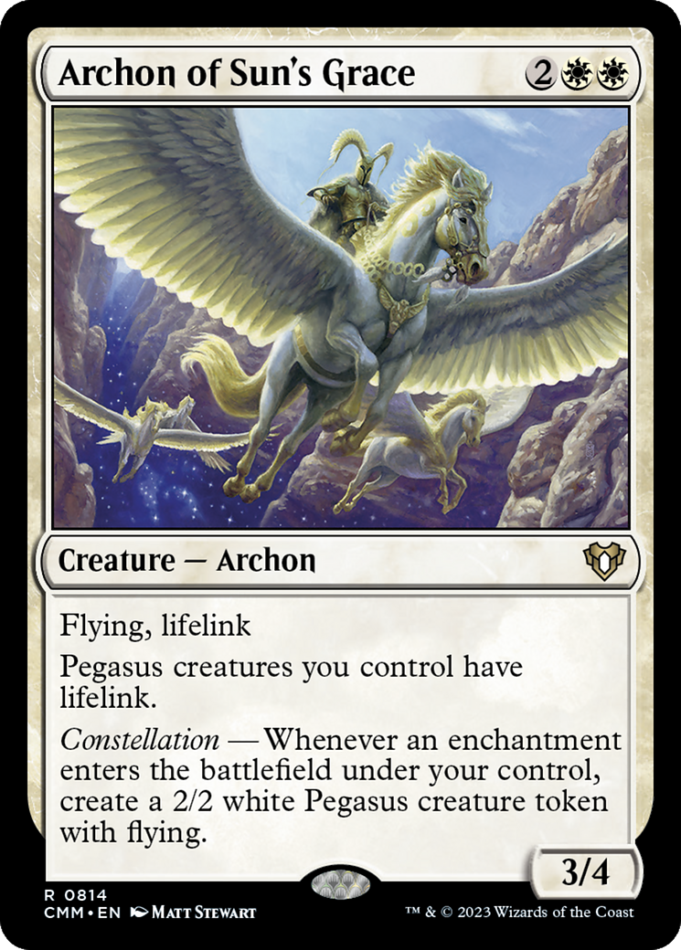 Archon of Sun's Grace [Commander Masters] | Exor Games Bridgewater