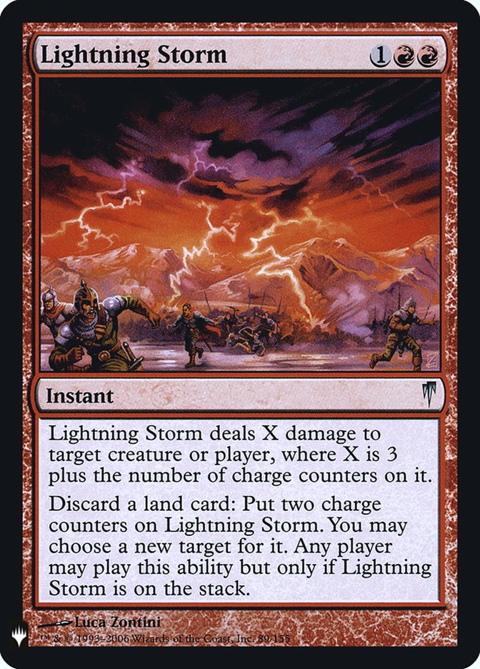 Lightning Storm [Mystery Booster] | Exor Games Bridgewater