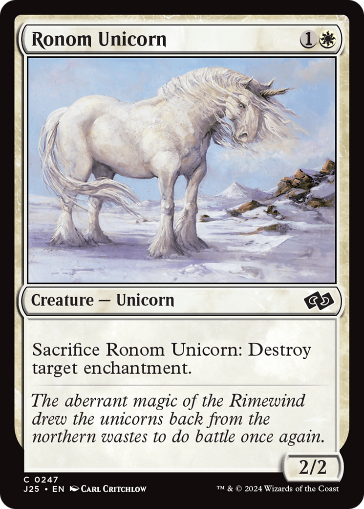 Ronom Unicorn [Foundations Jumpstart] | Exor Games Bridgewater