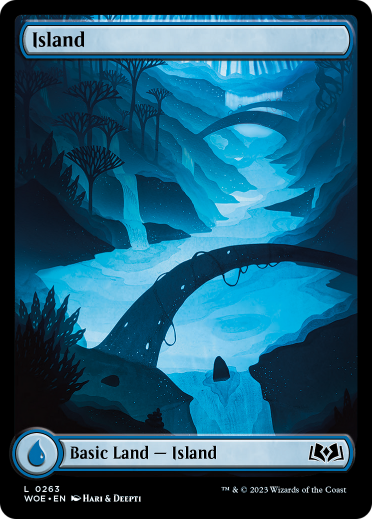 Island (263) (Full-Art) [Wilds of Eldraine] | Exor Games Bridgewater