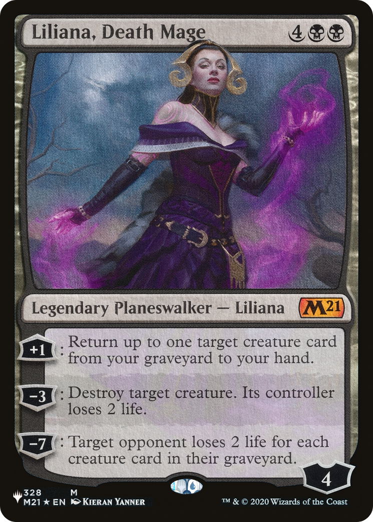 Liliana, Death Mage [The List Reprints] | Exor Games Bridgewater