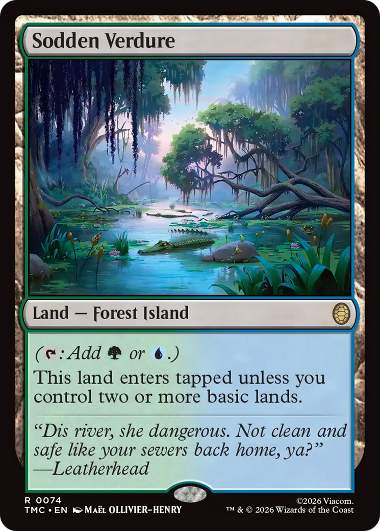 Sodden Verdure [Teenage Mutant Ninja Turtles Commander] | Exor Games Bridgewater