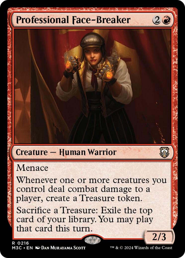 Professional Face-Breaker [Modern Horizons 3 Commander] | Exor Games Bridgewater
