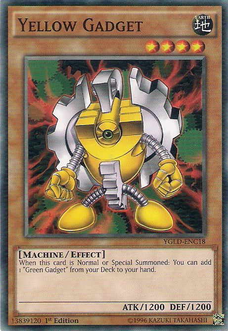 Yellow Gadget [YGLD-ENC18] Common | Exor Games Bridgewater